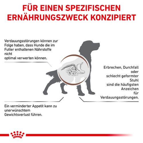 Royal Canin Veterinary GASTROINTESTINAL Trockenfutter für Hunde 15 kg