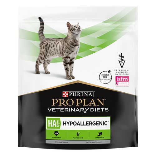 Purina Pro Plan Veterinary Diets HA HYPOALLERGENIC - Trockenfutter KATZE - 1 x 325 g