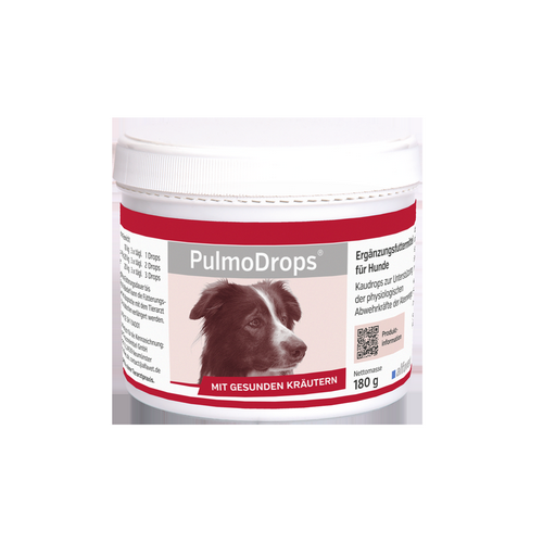 PulmoDrops 180g von alfavet für Hunde