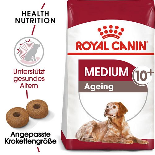 Royal Canin MEDIUM Ageing 10+ Trockenfutter für ältere mittelgroße Hunde