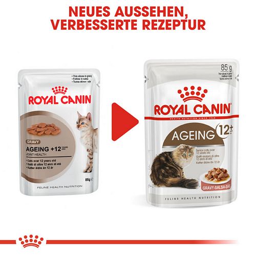 Royal Canin AGEING 12+ in Soße Nassfutter für ältere Katzen