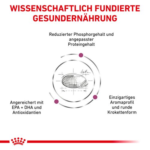 Royal Canin Veterinary RENAL Trockenfutter für Katzen 4 kg