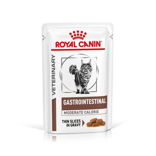Royal Canin GASTROINTESTINAL MODERATE CALORIE Feine Stückchen in Soße