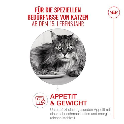 Royal Canin Ageing 15+ Trockenfutter Katze Appetit