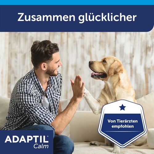 ADAPTIL Calm Halsband - Anti Stress Erziehungshalsband für kleine Hunde