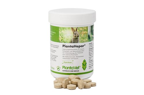 PlantaHepar Tabletten 200mg  zur Unterstützung der Leber für  Katzen und Nager von PlantaVet 200 Tabletten
