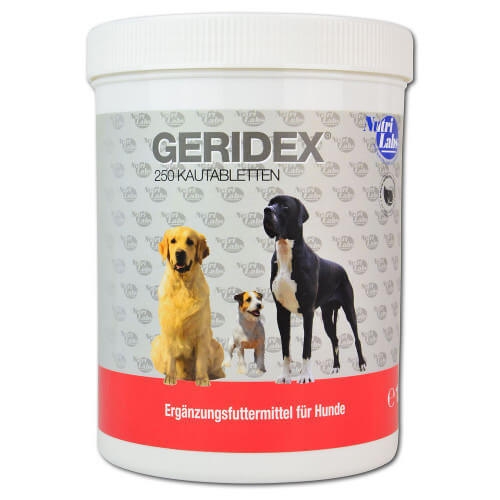 geridex250_1_913KYlGPll0kr Geridex 250 Kautabletten für Senior Hunde von NutriLabs
