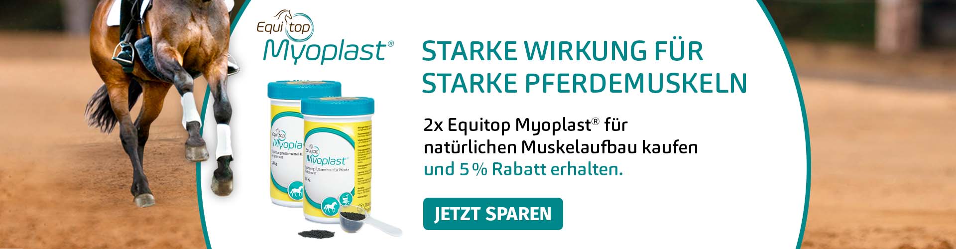 Starke Wirkung für starke Pferdemuskeln Starke Wirkung für starke Pferdemuskeln