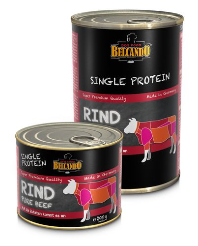 Belcando - Single Protein - RIND - 6 x 200 g - Hundefutter