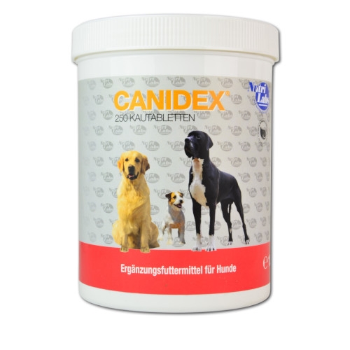 Canidex 250 Kautabletten für Hunde von NutriLabs