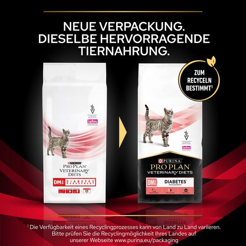 Purina PRO PLAN Veterinary Diets DM DIABETES MANAGEMENT KATZE 1,5 kg