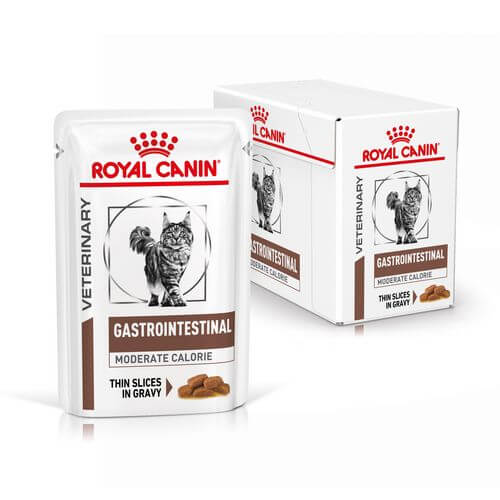 Royal Canin GASTROINTESTINAL MODERATE CALORIE Feine Stückchen in Soße