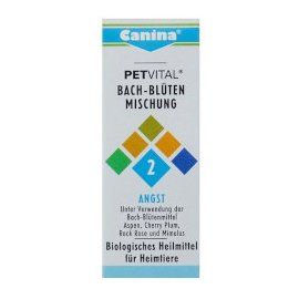 Canina Petvital Bach-Blüten Nr.2 Angst 10 g Canina Petvital Bach-Blüten Nr.2 Angst 10 g