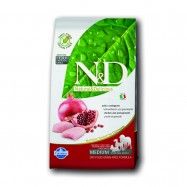 Farmina Natural&Delicious Grain Free Dog Adult Chicken+Pomegranate 12kg Trockenfutter für Hunde