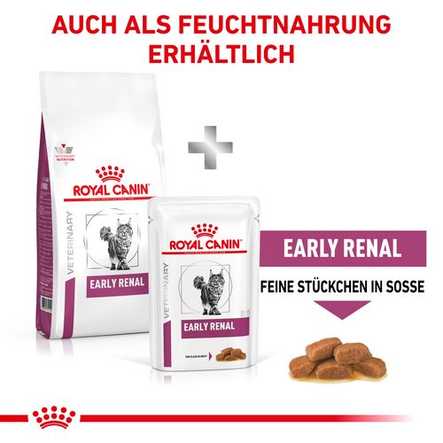 Royal Canin Veterinary EARLY RENAL Trockenfutter für Katzen 3,5 g