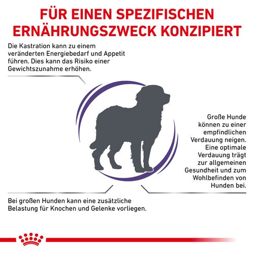 Royal Canin Expert NEUTERED ADULT LARGE DOGS Trockenfutter für Hunde 3,5 kg