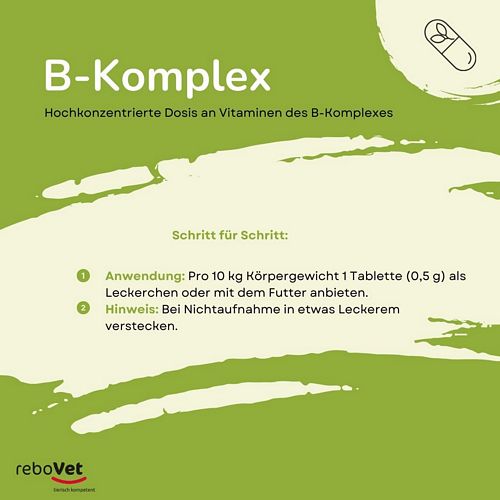 reboVet - B-Komplex - 100 Tabs