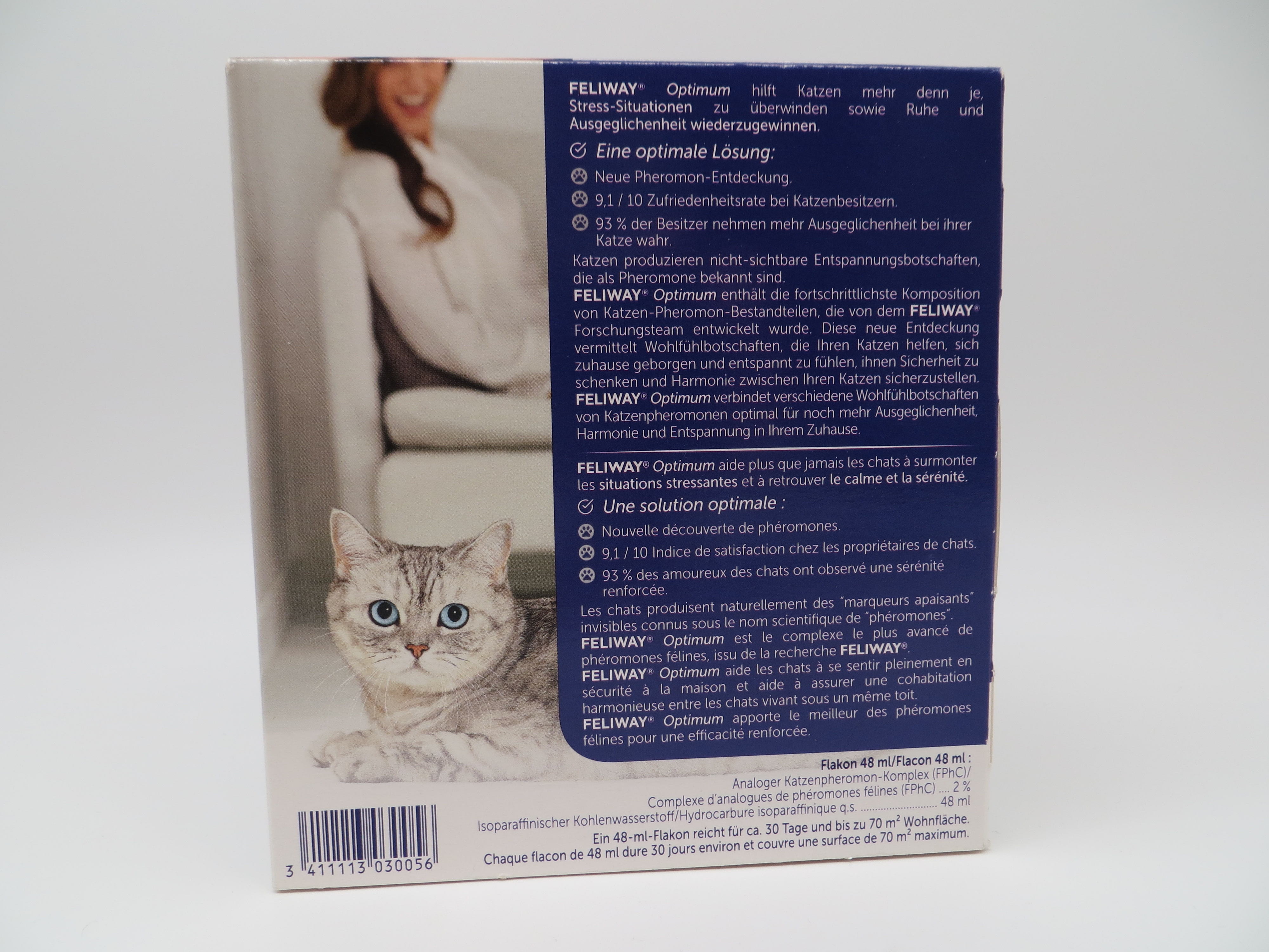 FELIWAY Optimum Start-Set - Pheromone zur Reduktion von Stressverhalten für glückliche Katzen