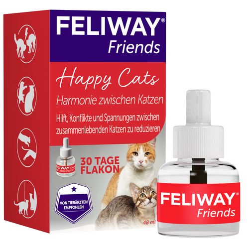 FELIWAY® Friends Nachfüllflakon 48ml -   reduziert Konfliktverhalten zwischen Katzen