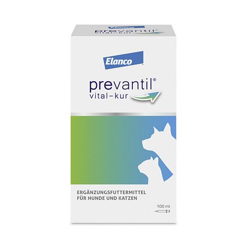 Elanco Prevantil ® Vital-Kur  schmackhafte Suspension bei Belastungssituationen