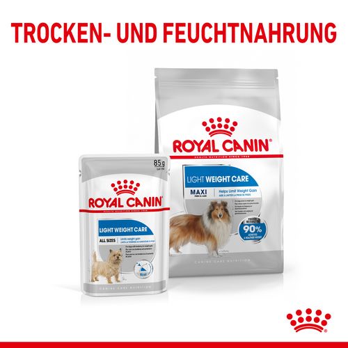 Royal Canin LIGHT WEIGHT CARE MAXI Trockenfutter Kombi