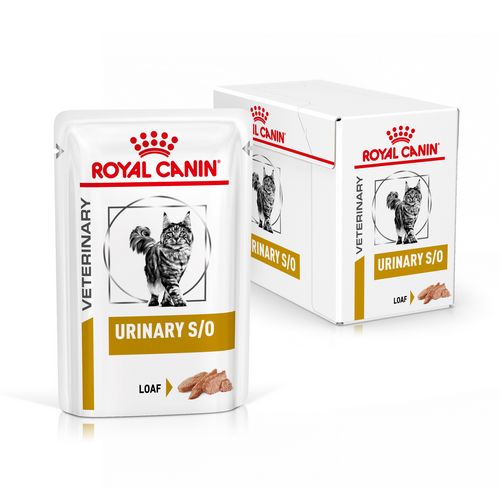 Royal Canin Veterinary URINARY S/O Mousse Nassfutter für Katzen 12 x 85 g