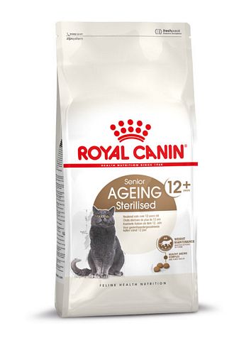 AGEING 12+ Sterilised Trockenfutter für ältere kastrierte Katzen von Royal Canin