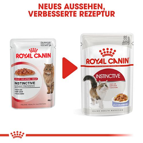 Royal Canin INSTINCTIVE Katzenfutter nass in Gelee