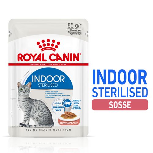 Royal Canin INDOOR Sterilised in Soße Nassfutter