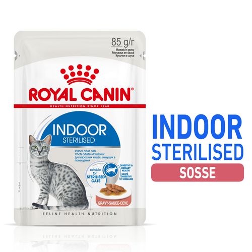 Royal Canin INDOOR Sterilised in Soße Nassfutter Royal Canin INDOOR Sterilised in Soße Nassfutter