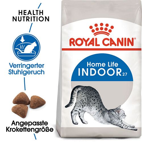 Royal Canin INDOOR 27 Trockenfutter für Wohnungskatzen