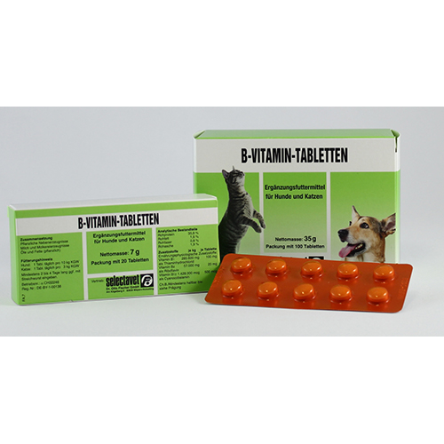 Selectavet B-Vitamin-Tabletten 100 Tabletten