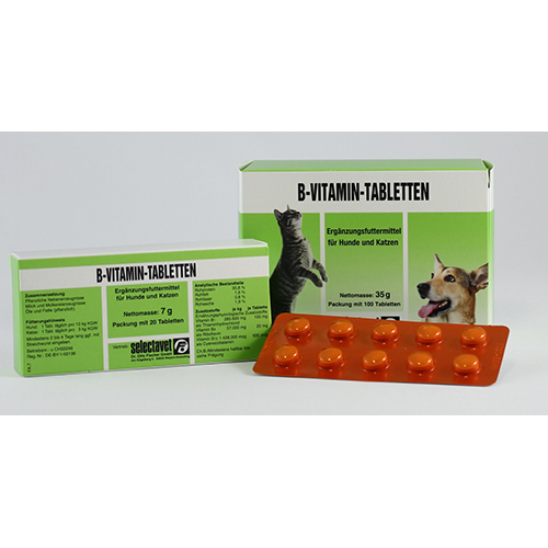 Selectavet B-Vitamin-Tabletten 20 Tabletten