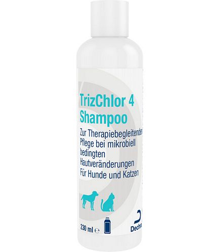 Dechra - TrizCHLOR 4 Shampoo für Hunde und Katzen 230ml