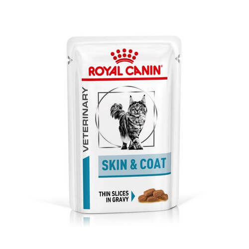 Royal Canin Veterinary SKIN & COAT Nassfutter für Katzen