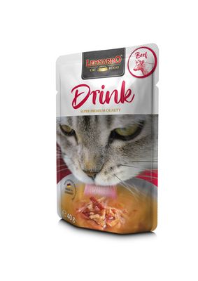 Leonardo - Katzenfutter - Drink - BEEF - 20 x 40 g