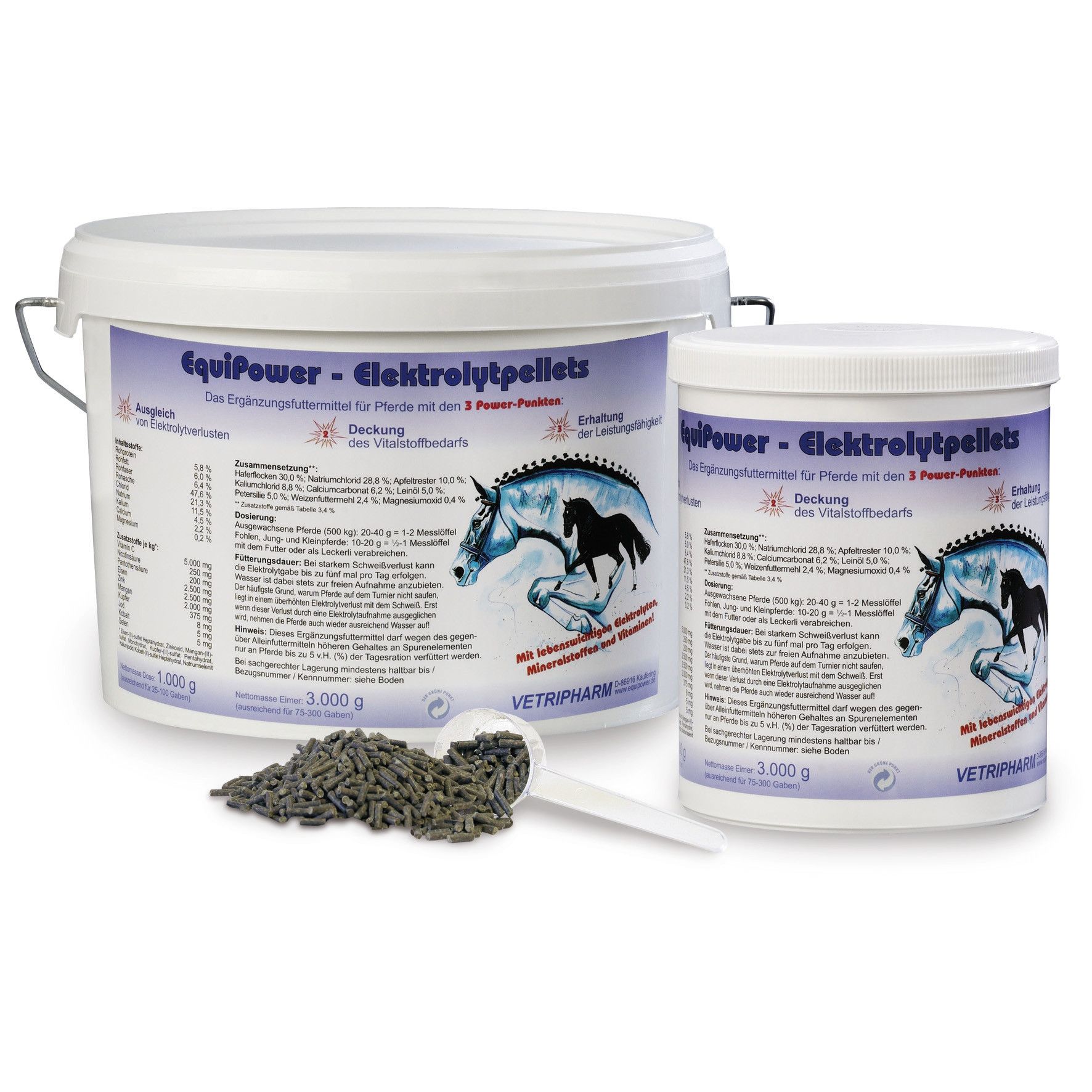 Vetripharm EquiPower Elektrolytpellets