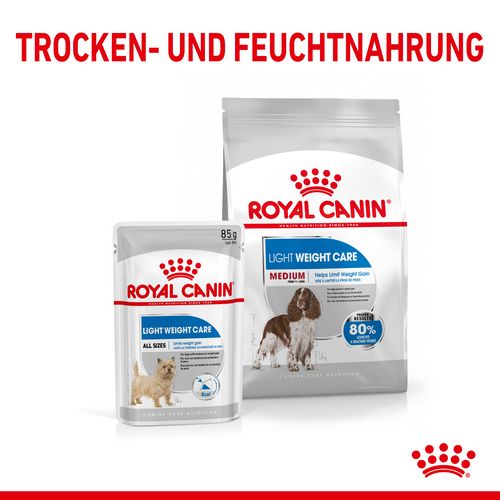 Royal Canin LIGHT WEIGHT CARE MEDIUM Trockenfutter Kombi