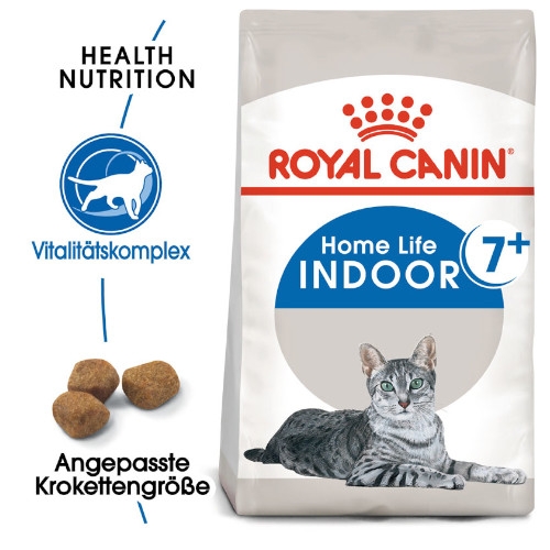 Royal Canin INDOOR 7+ Trockenfutter für ältere Wohnungskatzen