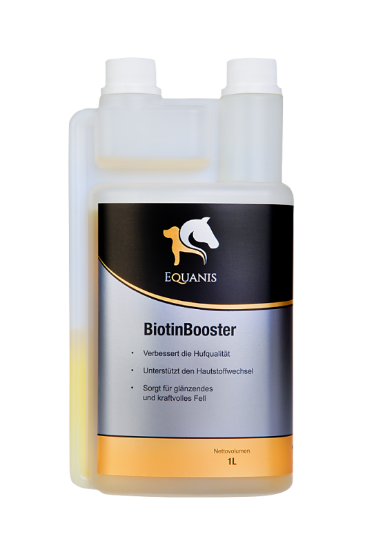Equanis BiotinBooster flüssig für Pferde beim Fellwechsel 1 L