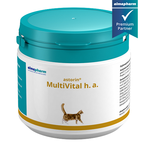 almapharm astorin MultiVital h.a. 100 g und 250 g für Katzen