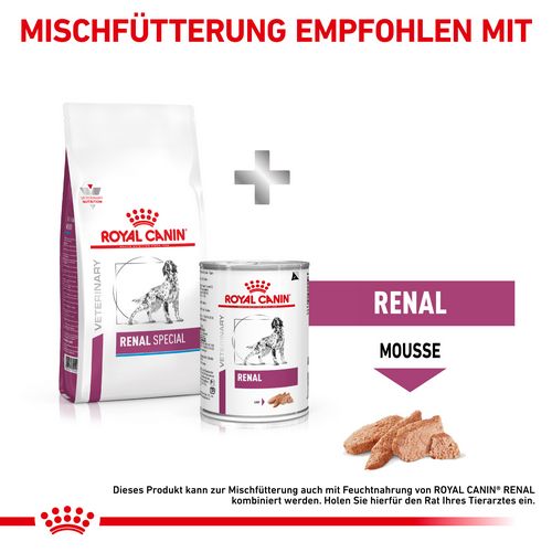 Royal Canin Veterinary RENAL SPECIAL Trockenfutter Kombi