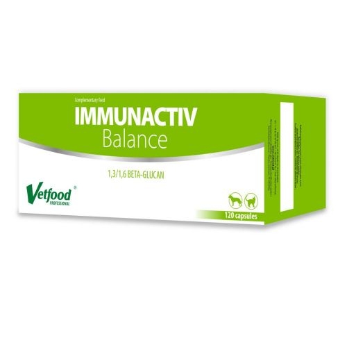 Immunactiv balance Kapseln für Hunde und Katzen von Vetfood