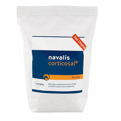 corticosal 2000g Nachfüllpack zur Untersützung bei Stressreaktionen für Pferde von navalis