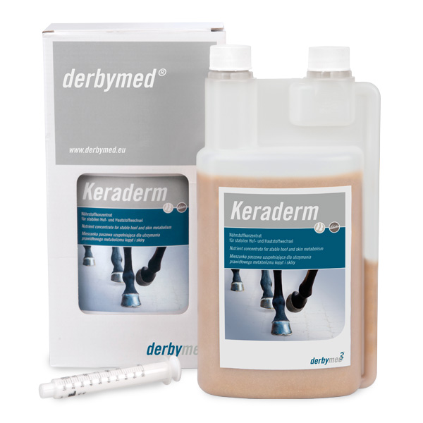 derbymed KERADERM für Pferde - 1000 ml
