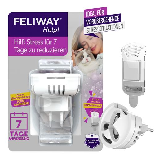 FELIWAY® Help! 7 Tage Start-Set - Reduktion von kurzfristigem Stress bei Katzen