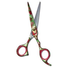 Fellschere - Feinschliff, bunt - 21,5 cm