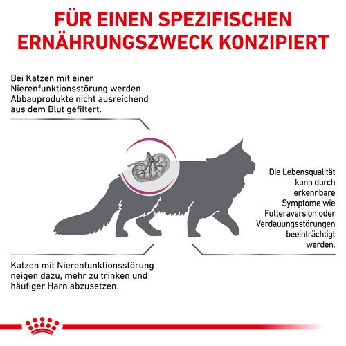 Royal Canin Veterinary RENAL SELECT Trockenfutter für Katzen 2 kg