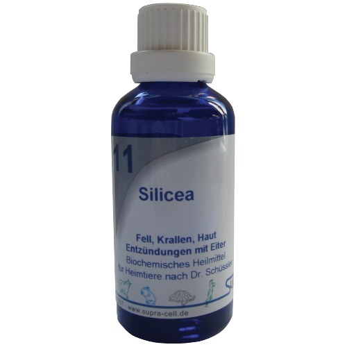 Supra-Cell Schüßler Salze für Heimtiere Nr. 11 Silicea