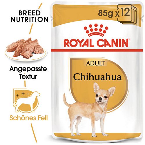 Royal Canin Chihuahua Adult Hundefutter nass in Soße